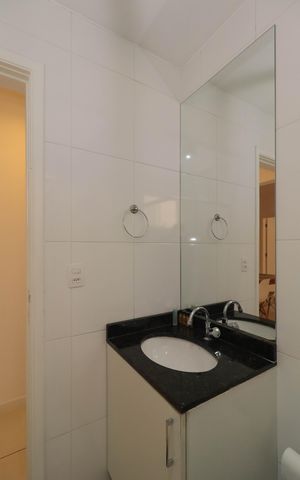 Apartamento para alugar com 41m², 1 quarto e sem vaga Apartamento para alugar com 41m², 1 quarto e sem vagaBanheiro