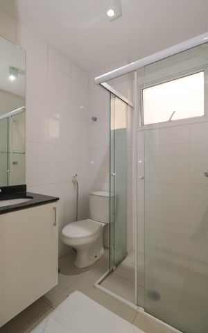 Apartamento para alugar com 41m², 1 quarto e sem vaga Apartamento para alugar com 41m², 1 quarto e sem vagaBanheiro