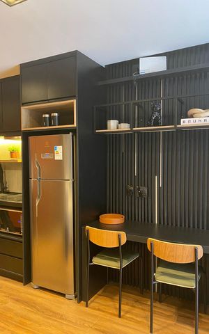 Studio à venda com 27m², 1 quarto e sem vaga Studio à venda com 27m², 1 quarto e sem vagaStudio