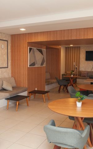 Apartamento à venda com 29m², 1 quarto e sem vagaÁrea comum - Salão de festas