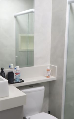 Apartamento à venda com 67m², 2 quartos e 1 vagaBanheiro