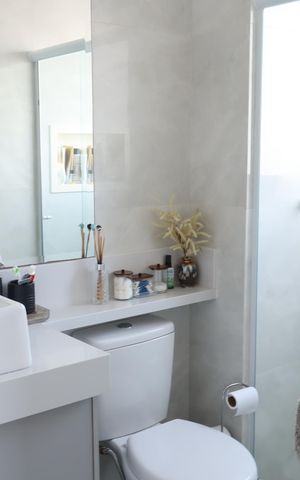 Apartamento à venda com 67m², 2 quartos e 1 vagaBanheiro Suíte