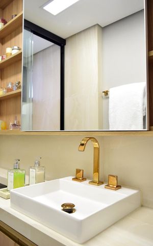 Apartamento à venda com 70m², 1 quarto e 1 vagaBanheiro da Suíte