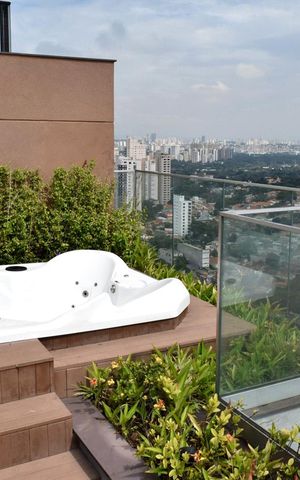Apartamento à venda com 70m², 1 quarto e 1 vagaSpa - Rooftop