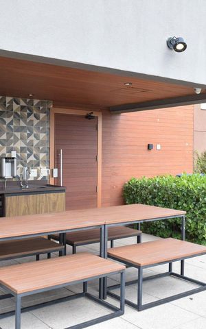 Apartamento à venda com 70m², 1 quarto e 1 vagaChurrasqueira