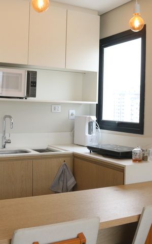 Apartamento à venda com 36m², 1 quarto e 1 vagaCozinha