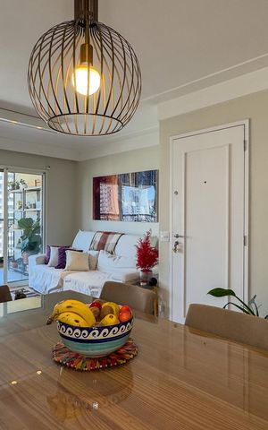 Apartamento à venda com 110m², 2 quartos e 2 vagas Apartamento à venda com 110m², 2 quartos e 2 vagasSala