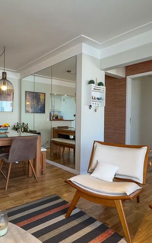 Apartamento à venda com 110m², 2 quartos e 2 vagas Apartamento à venda com 110m², 2 quartos e 2 vagasSala