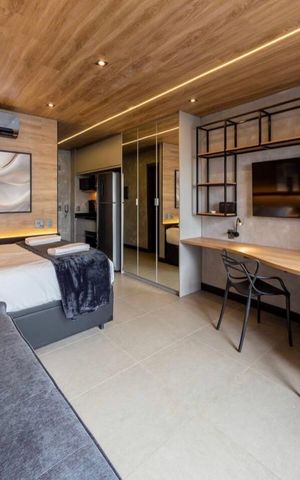 Studio à venda com 30m², 1 quarto e sem vaga
