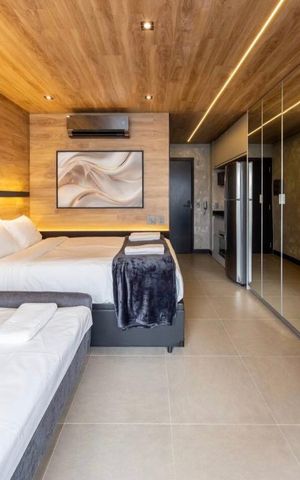 Studio à venda com 30m², 1 quarto e sem vaga