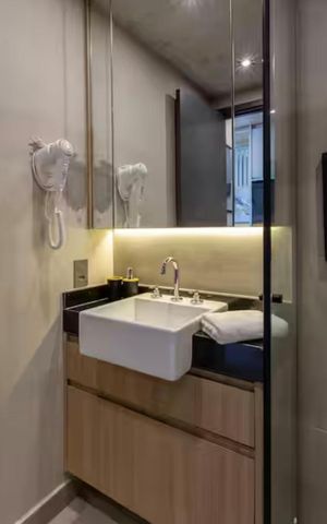 Apartamento à venda com 27m², 1 quarto e sem vaga Apartamento à venda com 27m², 1 quarto e sem vagaBanheiro