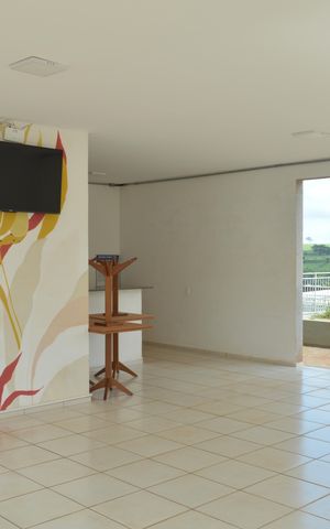 Apartamento para alugar com 43m², 2 quartos e 1 vagaÁrea comum - Salão de festas