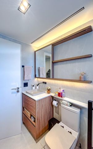 Apartamento à venda com 79m², 3 quartos e 1 vagaBanheiro da Suíte