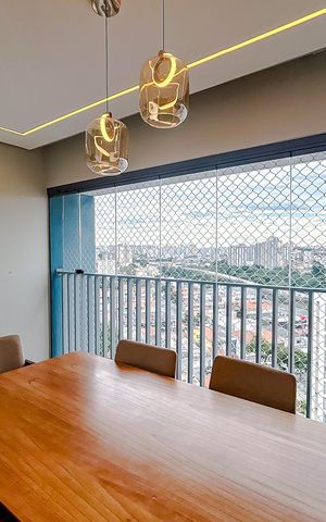 Apartamento à venda com 79m², 3 quartos e 1 vagaVaranda