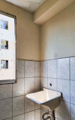 Apartamento à venda com 43m², 2 quartos e sem vaga Apartamento à venda com 43m², 2 quartos e sem vagaÁrea de Serviço