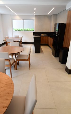 Apartamento à venda com 39m², 1 quarto e 1 vagaÁrea comum - Salão de festas