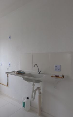 Apartamento à venda com 41m², 2 quartos e sem vagaCozinha e Lavanderia