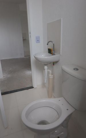 Apartamento à venda com 41m², 2 quartos e sem vagaBanheiro