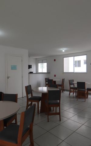 Apartamento à venda com 41m², 2 quartos e sem vagaÁrea comum - Salão de festas