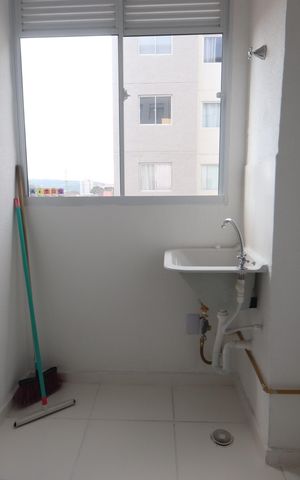 Apartamento à venda com 41m², 2 quartos e sem vagaCozinha e Lavanderia