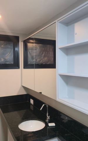 Apartamento para alugar com 37m², 1 quarto e sem vaga Apartamento para alugar com 37m², 1 quarto e sem vagaBanheiro Social