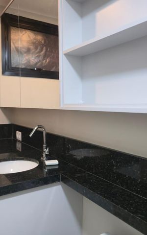 Apartamento para alugar com 37m², 1 quarto e sem vaga Apartamento para alugar com 37m², 1 quarto e sem vagaBanheiro Social