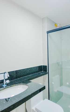 Studio para alugar com 37m², 1 quarto e sem vagaBanheiro