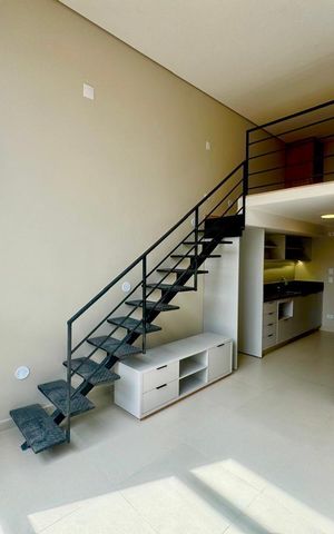 Studio para alugar com 37m², 1 quarto e sem vaga Studio para alugar com 37m², 1 quarto e sem vagaSala