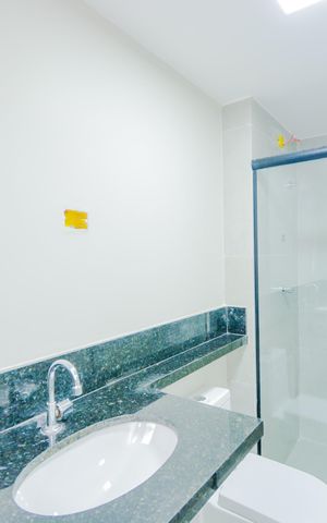 Studio para alugar com 37m², 1 quarto e sem vagaBanheiro