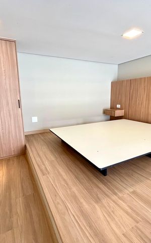 Studio para alugar com 34m², 1 quarto e sem vaga Studio para alugar com 34m², 1 quarto e sem vagaQuarto