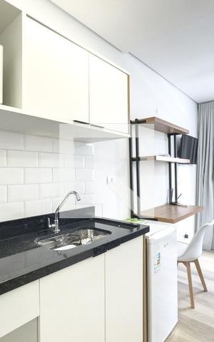 Studio para alugar com 22m², 1 quarto e sem vaga