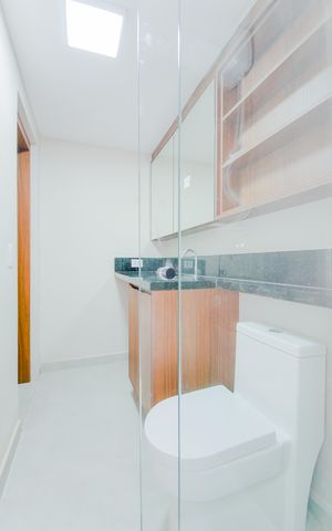 Studio para alugar com 34m², 1 quarto e sem vagaBanheiro