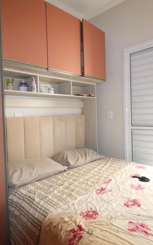 Apartamento à venda com 47m², 2 quartos e 1 vagaQuarto 1