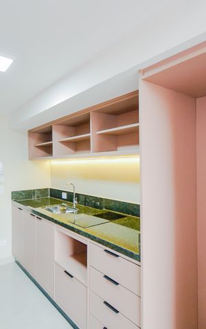 Studio para alugar com 34m², 1 quarto e sem vagaCozinha