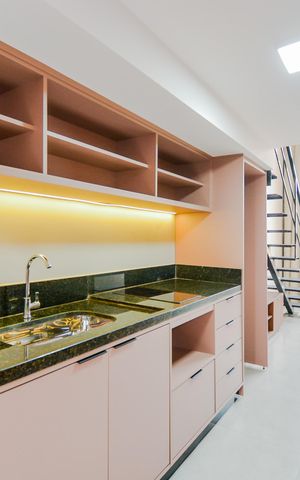 Studio para alugar com 34m², 1 quarto e sem vagaCozinha