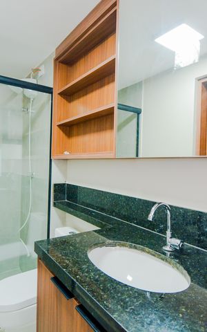 Studio para alugar com 34m², 1 quarto e sem vagaBanheiro