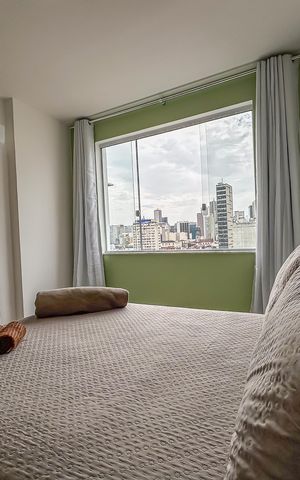 Studio à venda com 30m², 1 quarto e sem vaga