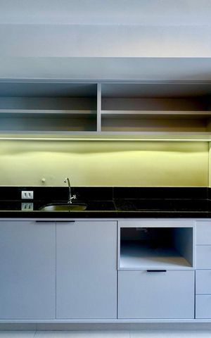 Studio para alugar com 34m², 1 quarto e sem vaga Studio para alugar com 34m², 1 quarto e sem vagaCozinha