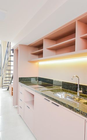 Studio para alugar com 34m², 1 quarto e sem vagaCozinha