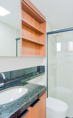 Studio para alugar com 34m², 1 quarto e sem vagaBanheiro