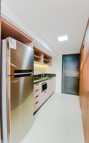 Studio para alugar com 34m², 1 quarto e sem vagaCozinha