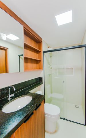 Studio para alugar com 34m², 1 quarto e sem vagaBanheiro