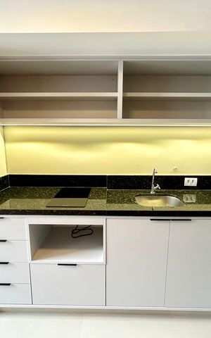 Studio para alugar com 34m², 1 quarto e sem vaga Studio para alugar com 34m², 1 quarto e sem vagaCozinha