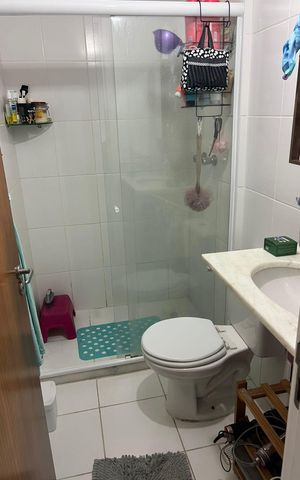 Casa de condomínio à venda com 105m², 3 quartos e 1 vaga Casa de condomínio à venda com 105m², 3 quartos e 1 vagaBanheiro