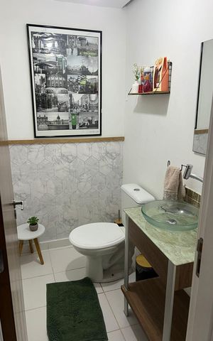 Casa de condomínio à venda com 105m², 3 quartos e 1 vaga Casa de condomínio à venda com 105m², 3 quartos e 1 vagaBanheiro