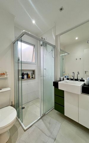 Apartamento à venda com 124m², 1 quarto e 1 vaga Apartamento à venda com 124m², 1 quarto e 1 vagaBanheiro