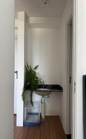 Apartamento à venda com 35m², 2 quartos e sem vaga Apartamento à venda com 35m², 2 quartos e sem vagaBanheiro