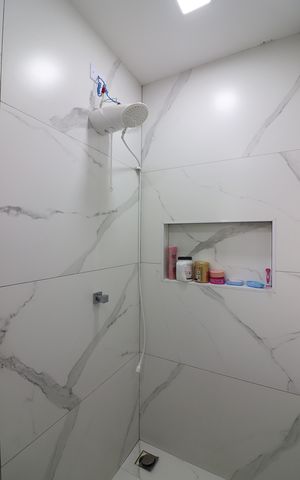 Casa à venda com 118m², 3 quartos e 2 vagasQuarto 1 - Suíte Banheiro 