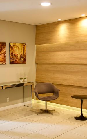 Apartamento à venda com 80m², 1 quarto e 2 vagas Apartamento à venda com 80m², 1 quarto e 2 vagasHall