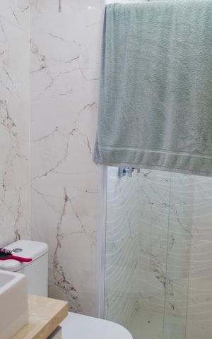 Apartamento à venda com 80m², 1 quarto e 2 vagas Apartamento à venda com 80m², 1 quarto e 2 vagasBanheiro